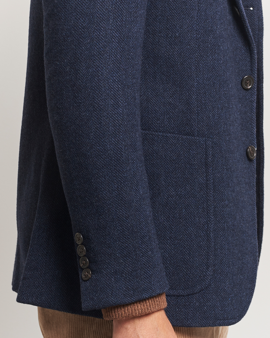 Homme | Blazers | Polo Ralph Lauren | Broken Herringbone Sportcoat Navy Multi