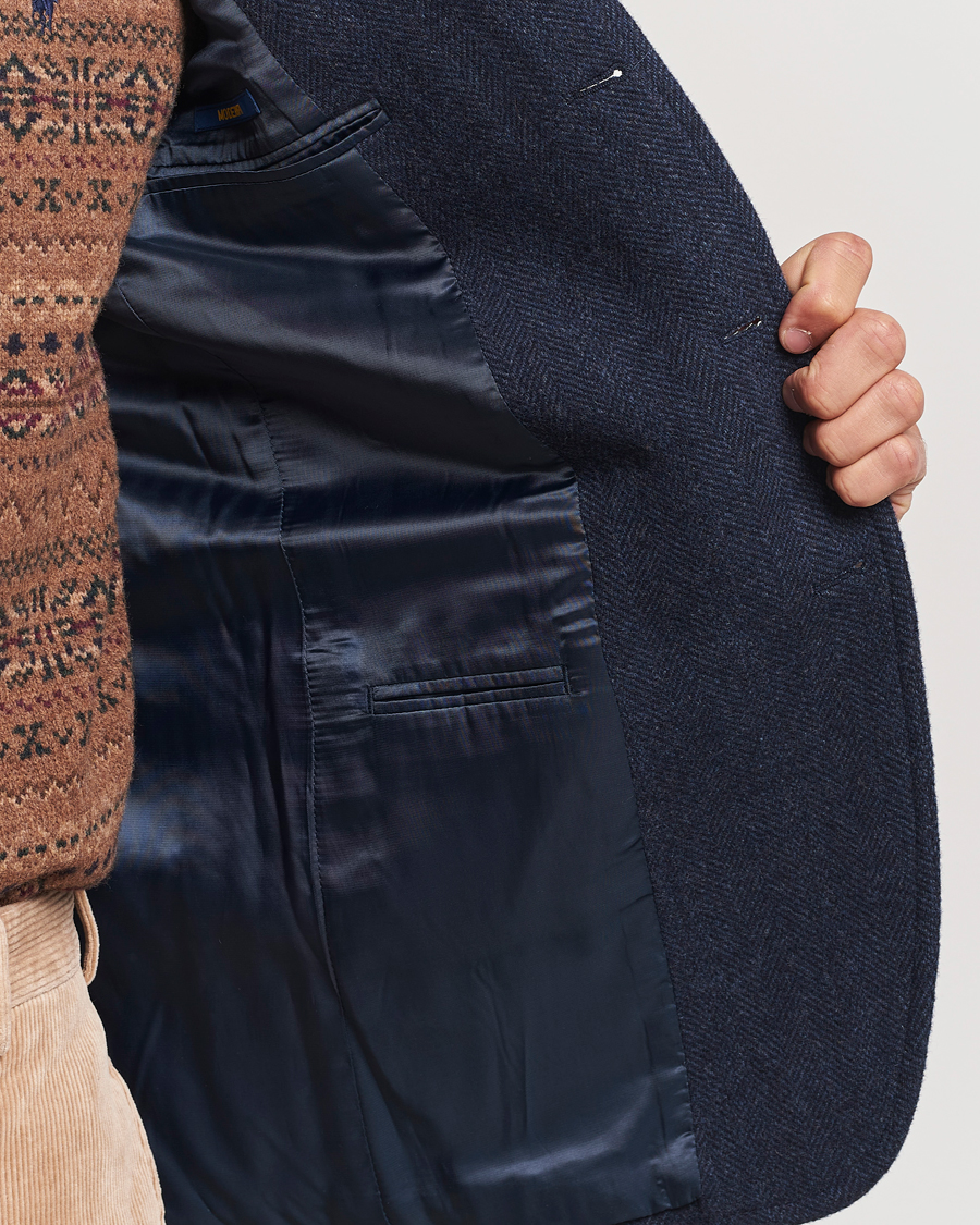 Homme | Blazers | Polo Ralph Lauren | Broken Herringbone Sportcoat Navy Multi