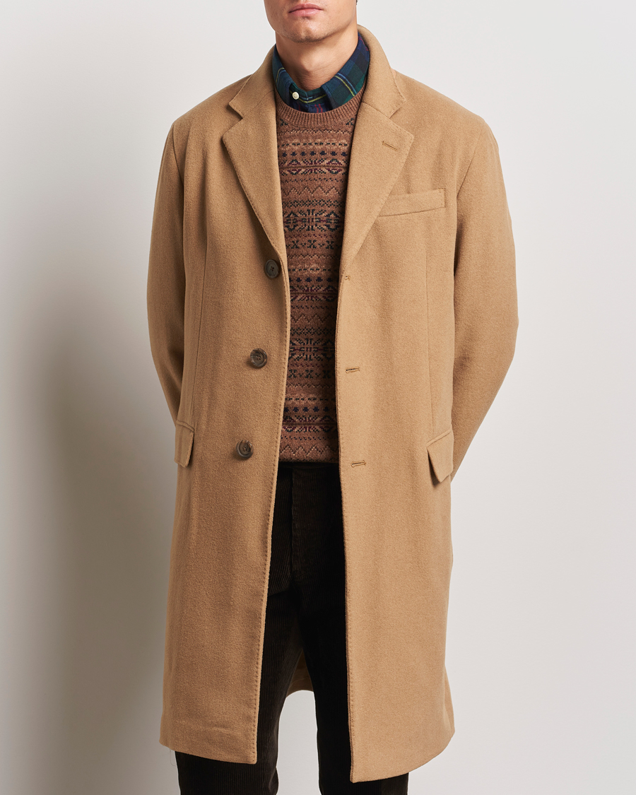 Homme | Manteaux Et Vestes | Polo Ralph Lauren | Paddock Wool Coat Camel
