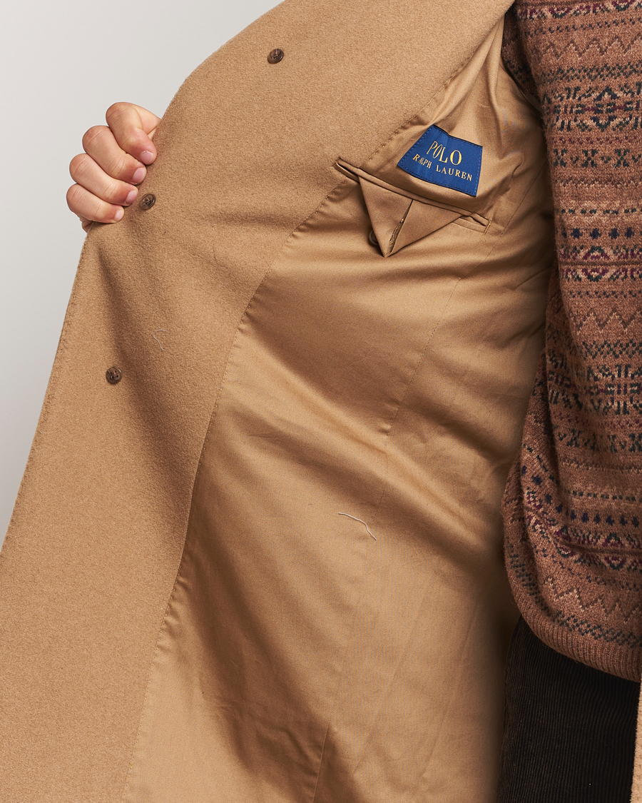 Homme | Manteaux Et Vestes | Polo Ralph Lauren | Paddock Wool Coat Camel