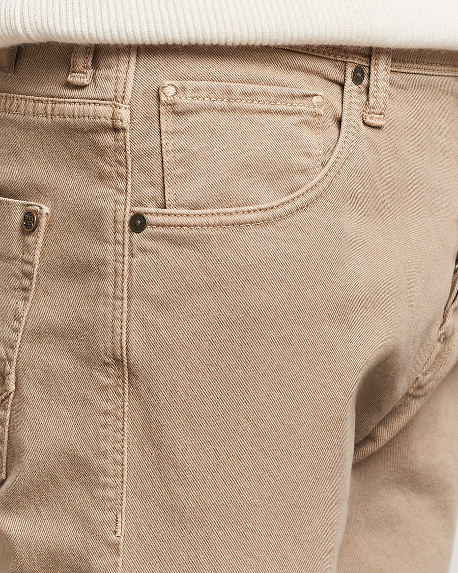 Homme | Pantalons | Incotex | 5-Pocket Bull Denim Pants Beige