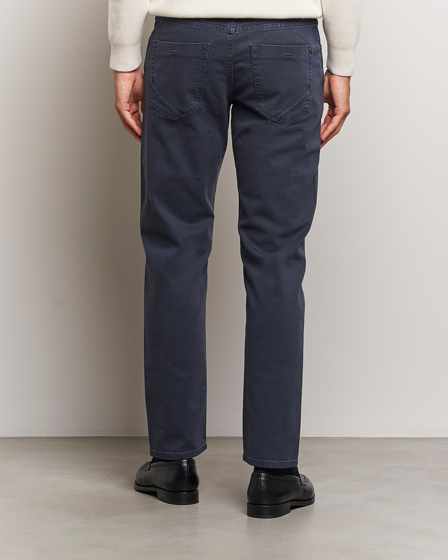 Homme | Pantalons | Incotex | 5-Pocket Bull Denim Pants Navy
