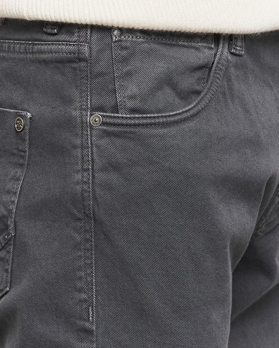 Homme | Pantalons | Incotex | 5-Pocket Bull Denim Pants Dark Grey