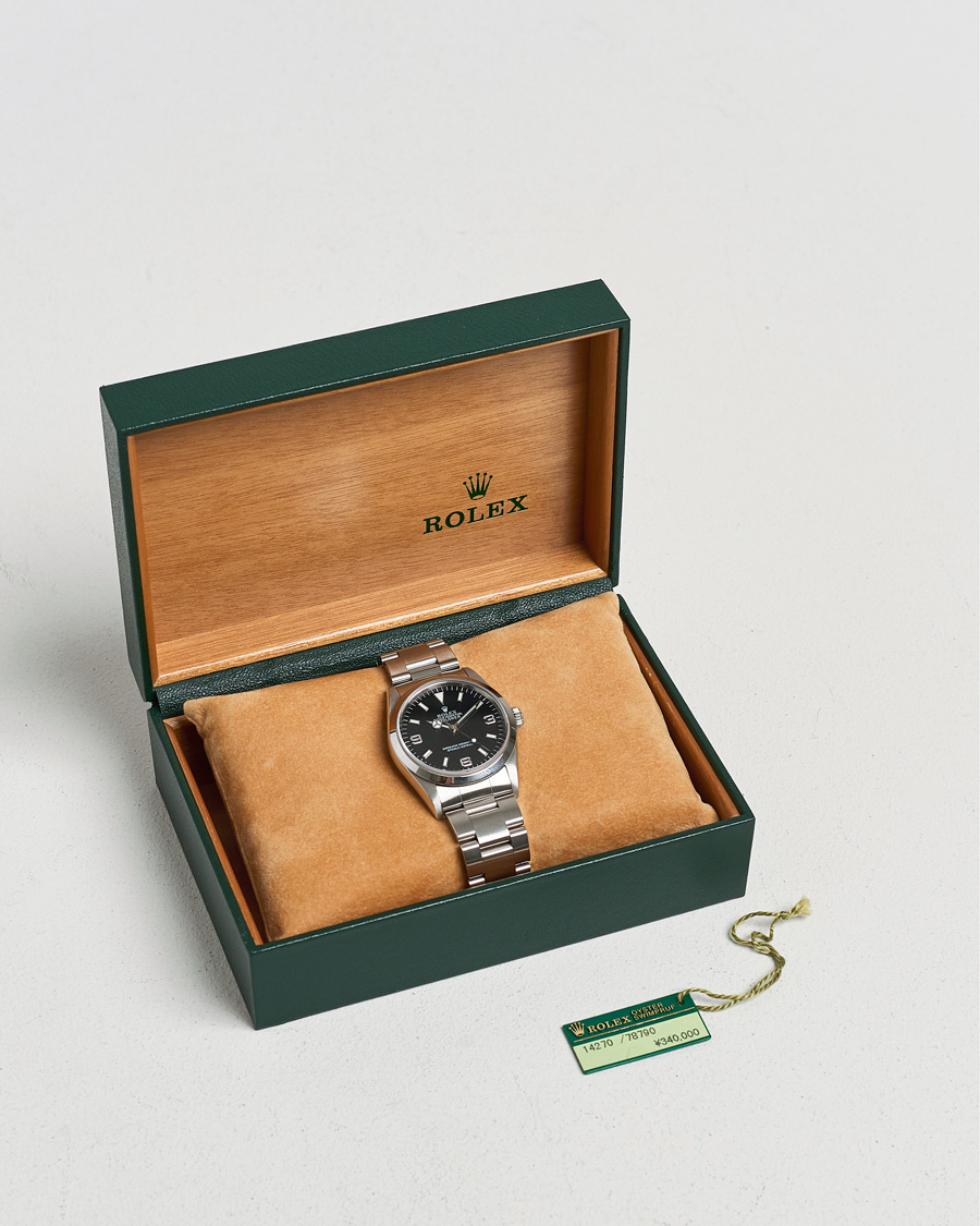 Homme | Rolex Pre-Owned Explorer 14270 Silver | Rolex Pre-Owned | Explorer 14270 Silver