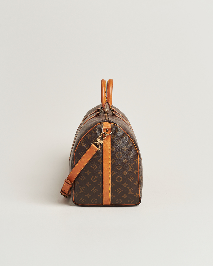 Homme | Louis Vuitton Pre-Owned Keepall Bandoulière 50 Monogram | Louis Vuitton Pre-Owned | Keepall Bandoulière 50 Monogram