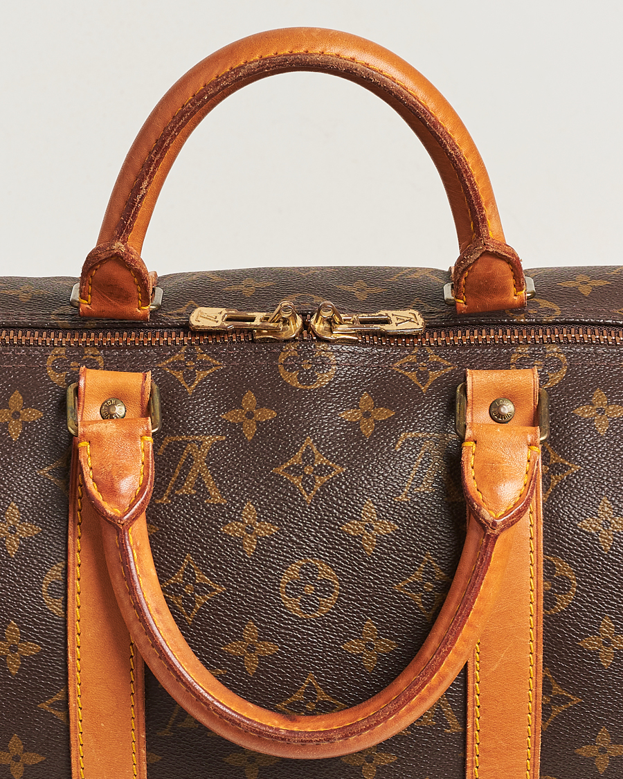 Homme | Louis Vuitton Pre-Owned Keepall Bandoulière 50 Monogram | Louis Vuitton Pre-Owned | Keepall Bandoulière 50 Monogram