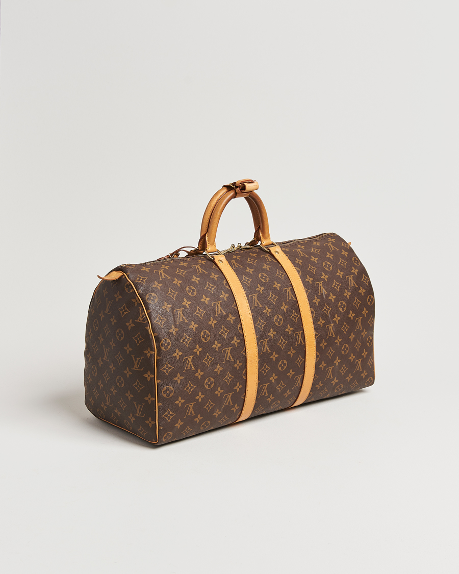 Homme | Louis Vuitton Pre-Owned Keepall 50 Monogram | Louis Vuitton Pre-Owned | Keepall 50 Monogram