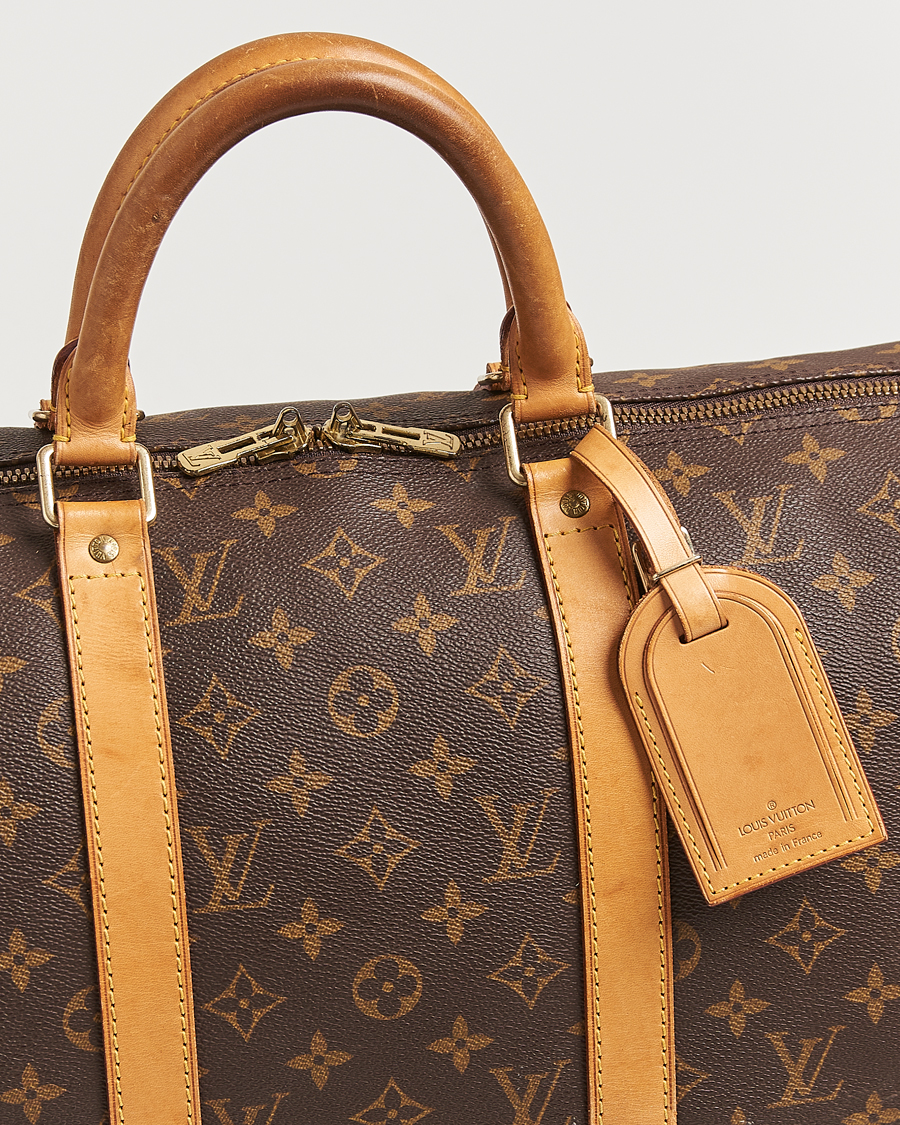 Homme | Louis Vuitton Pre-Owned Keepall 50 Monogram | Louis Vuitton Pre-Owned | Keepall 50 Monogram
