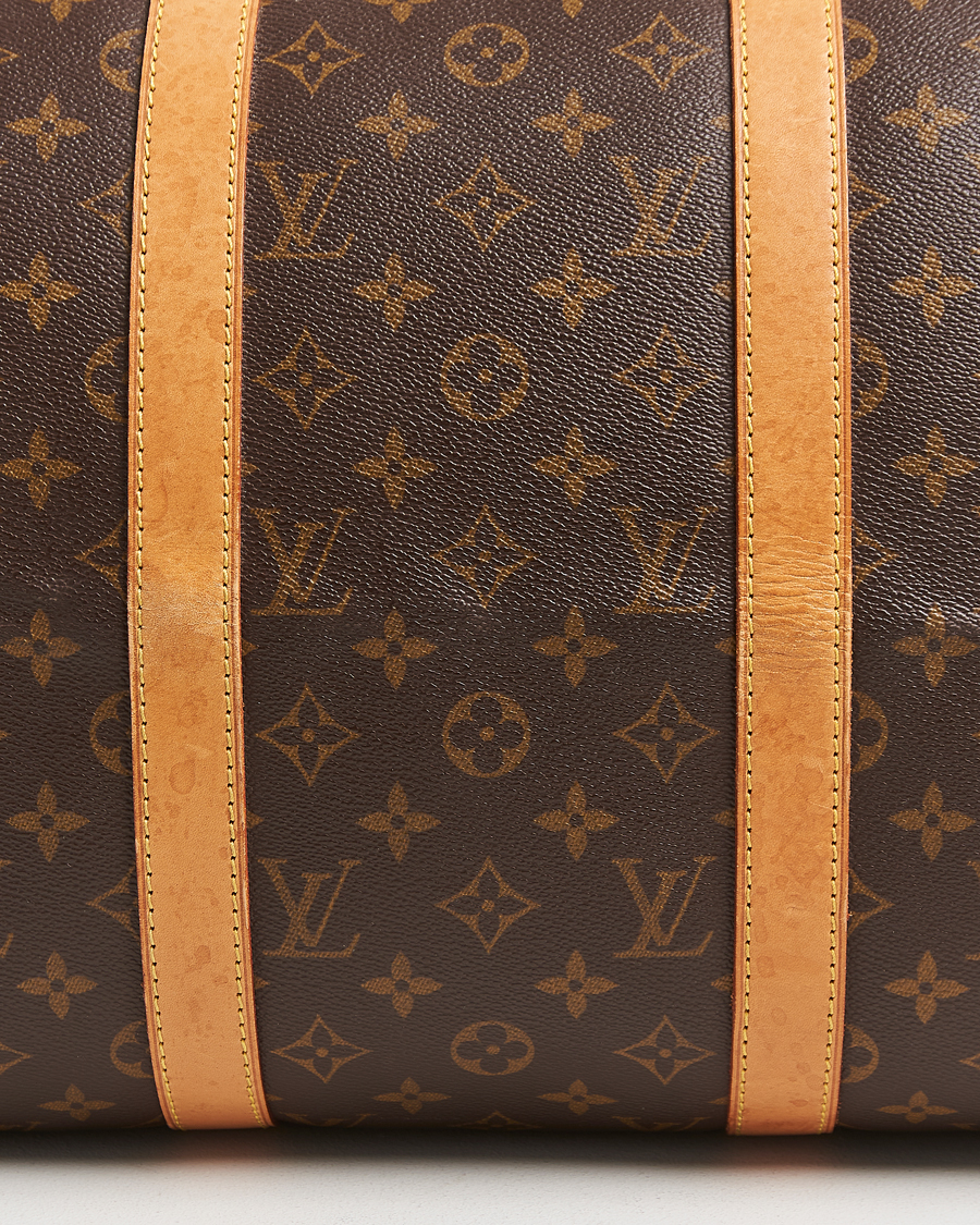Homme | Louis Vuitton Pre-Owned Keepall 50 Bag Monogram | Louis Vuitton Pre-Owned | Keepall 50 Bag Monogram