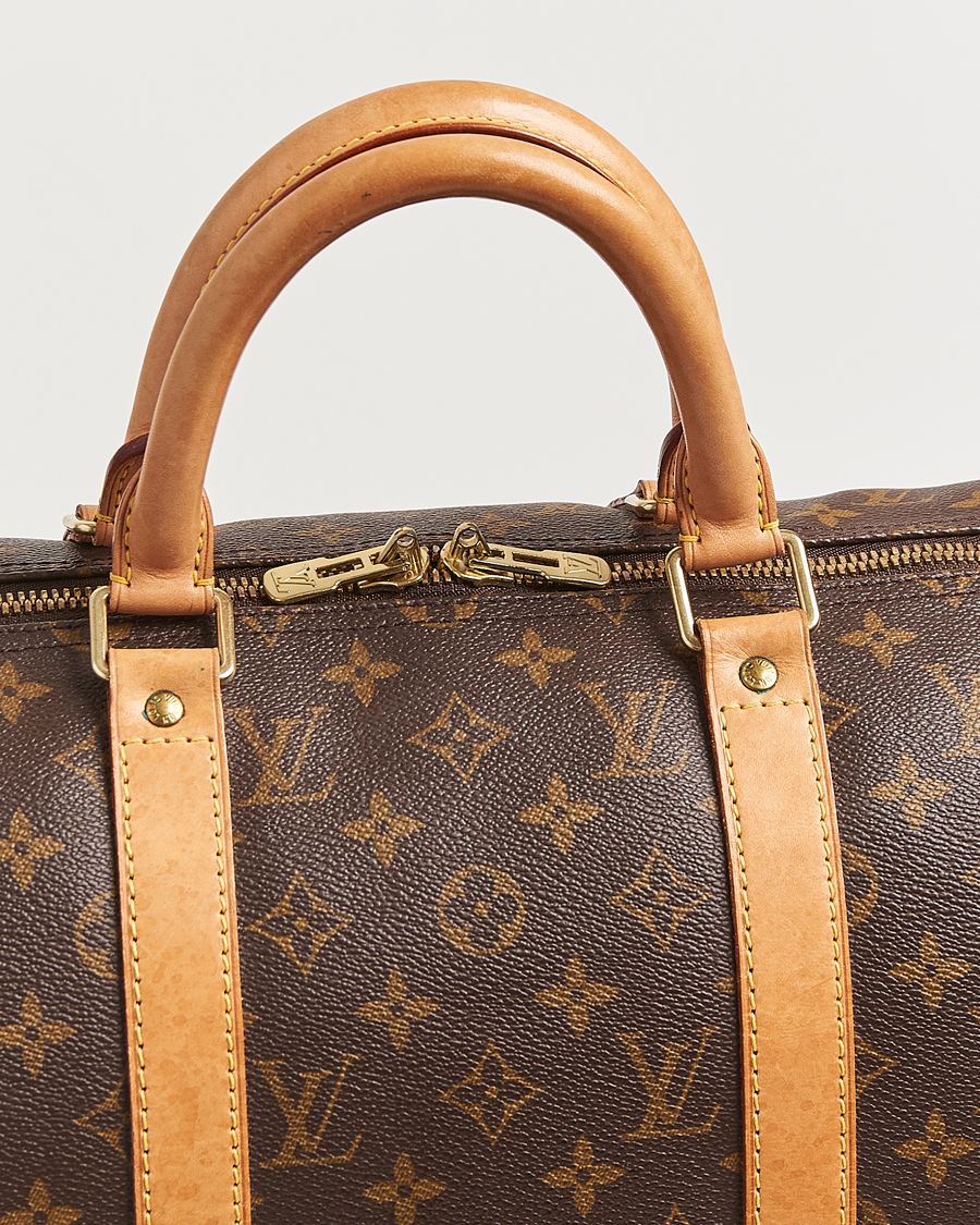 Homme | Louis Vuitton Pre-Owned Keepall 50 Bag Monogram | Louis Vuitton Pre-Owned | Keepall 50 Bag Monogram