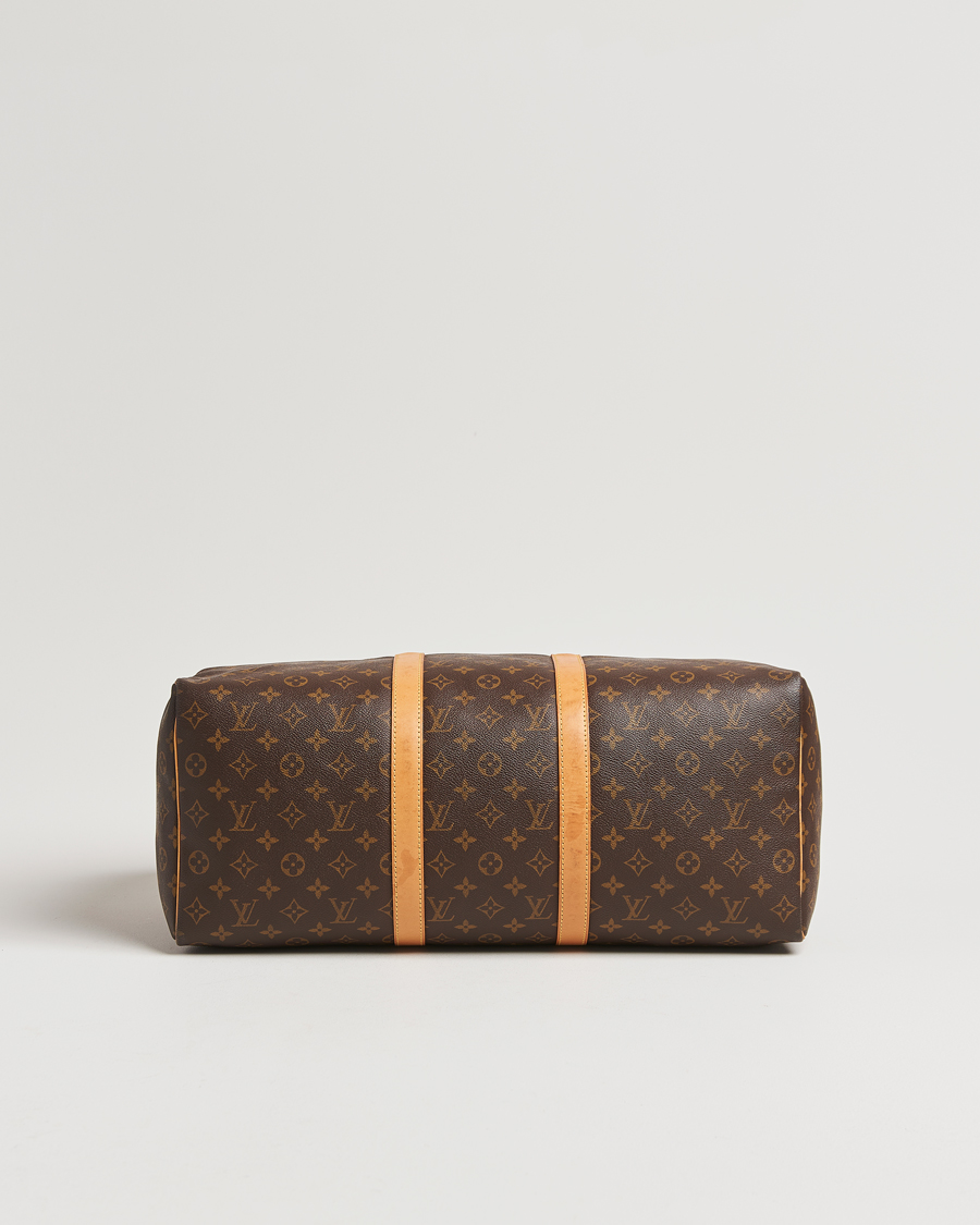 Homme | Louis Vuitton Pre-Owned Keepall 50 Bag Monogram | Louis Vuitton Pre-Owned | Keepall 50 Bag Monogram