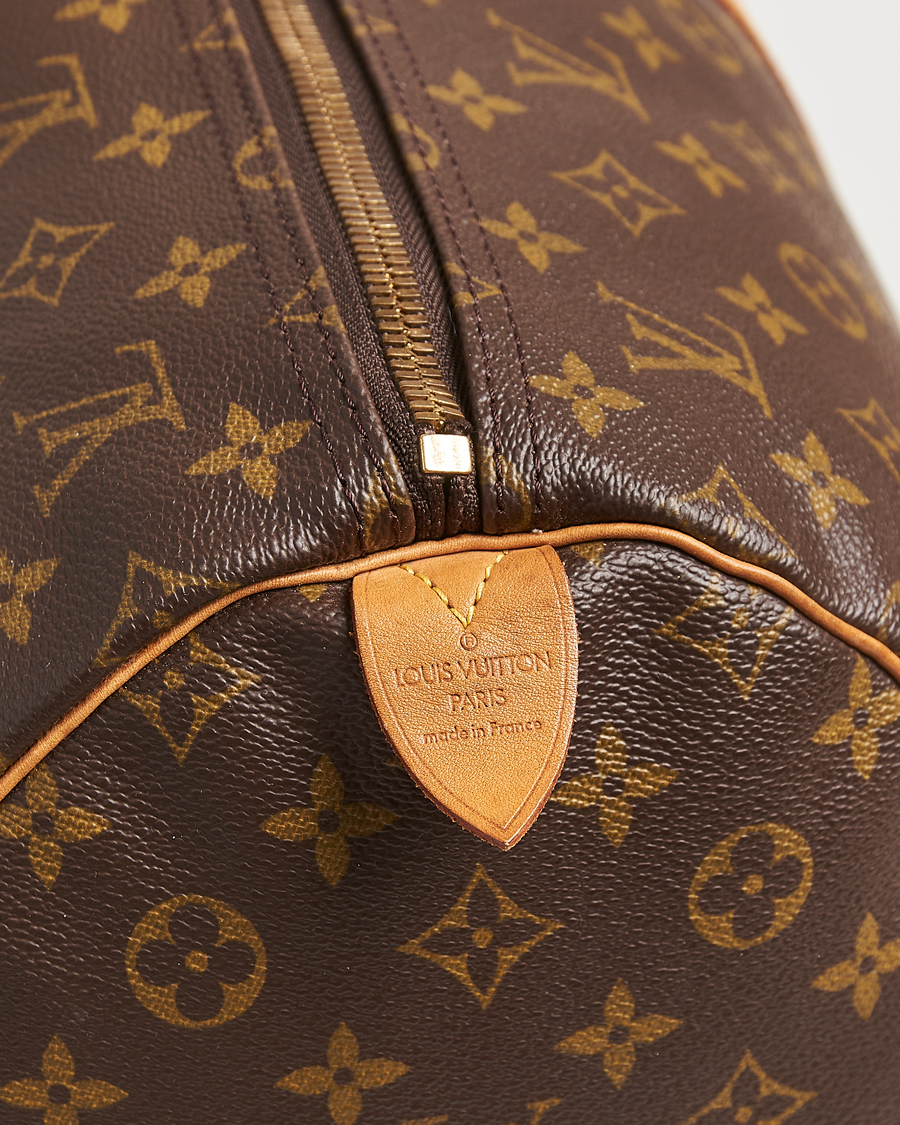 Homme | Louis Vuitton Pre-Owned Keepall 55 Bag Monogram | Louis Vuitton Pre-Owned | Keepall 55 Bag Monogram