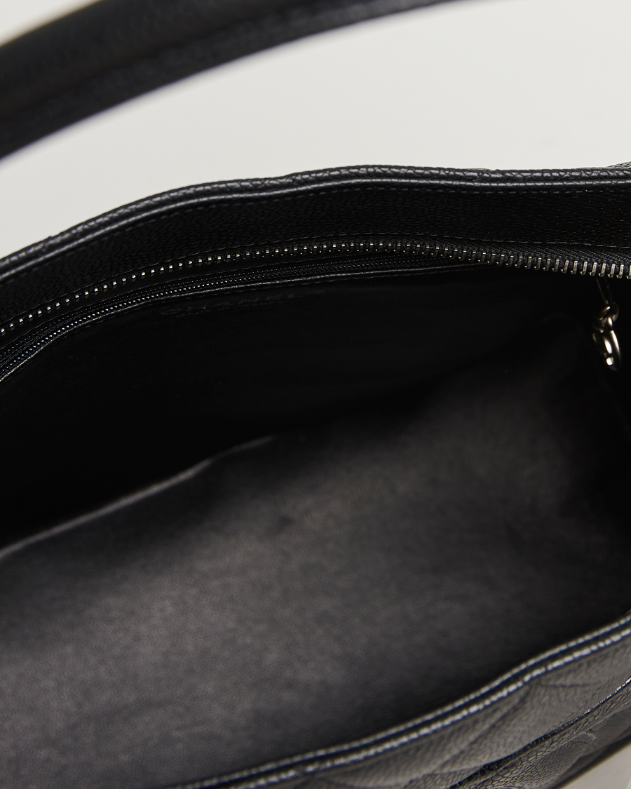 Homme | Chanel Pre-Owned Médallion Tote Bag Black Caviar | Chanel Pre-Owned | Médallion Tote Bag Black Caviar