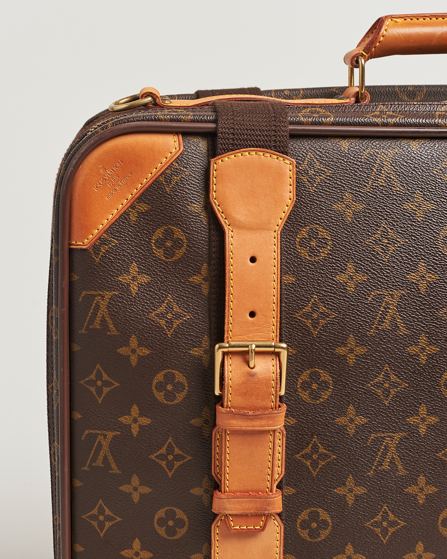 Homme | Louis Vuitton Pre-Owned Satellite Suitcase 53 Monogram | Louis Vuitton Pre-Owned | Satellite Suitcase 53 Monogram