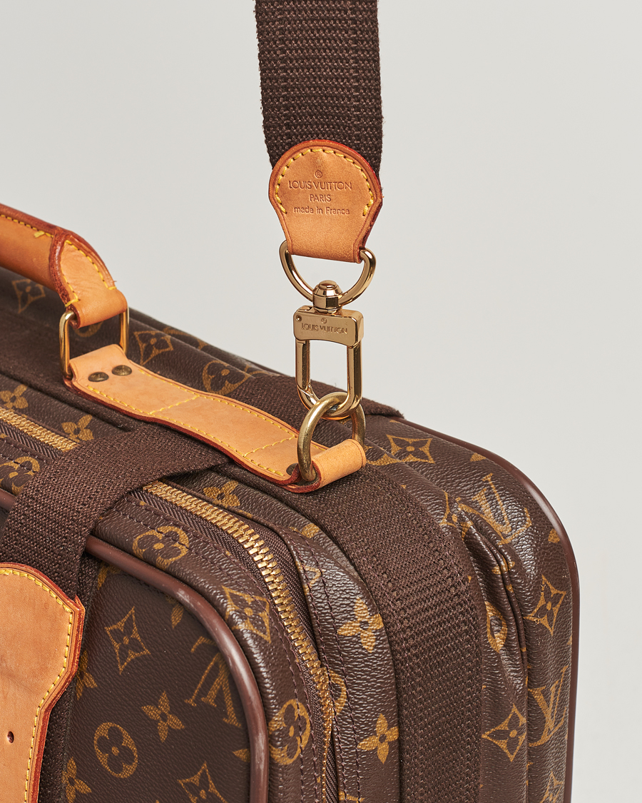 Homme | Louis Vuitton Pre-Owned Satellite Suitcase 53 Monogram | Louis Vuitton Pre-Owned | Satellite Suitcase 53 Monogram