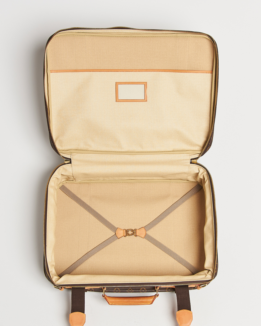 Homme | Louis Vuitton Pre-Owned Satellite Suitcase 53 Monogram | Louis Vuitton Pre-Owned | Satellite Suitcase 53 Monogram