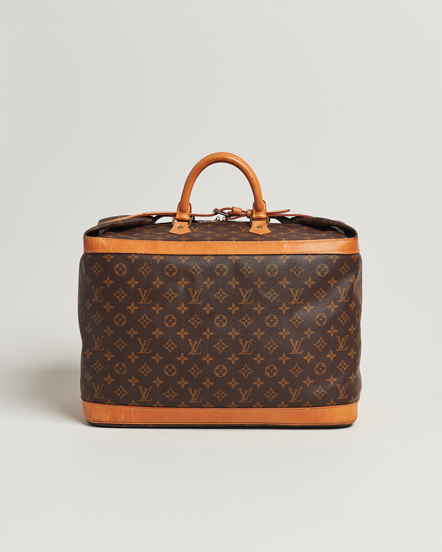 Homme | Louis Vuitton Pre-Owned Cruiser 45 Travel Bag Monogram | Louis Vuitton Pre-Owned | Cruiser 45 Travel Bag Monogram