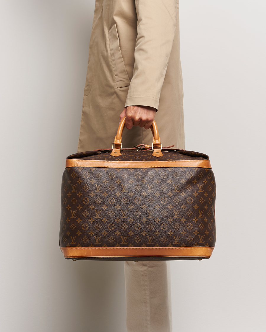Homme | Louis Vuitton Pre-Owned Cruiser 45 Travel Bag Monogram | Louis Vuitton Pre-Owned | Cruiser 45 Travel Bag Monogram