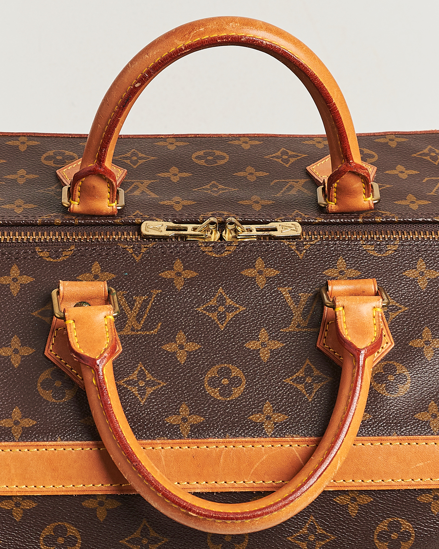 Homme | Louis Vuitton Pre-Owned Cruiser 45 Travel Bag Monogram | Louis Vuitton Pre-Owned | Cruiser 45 Travel Bag Monogram