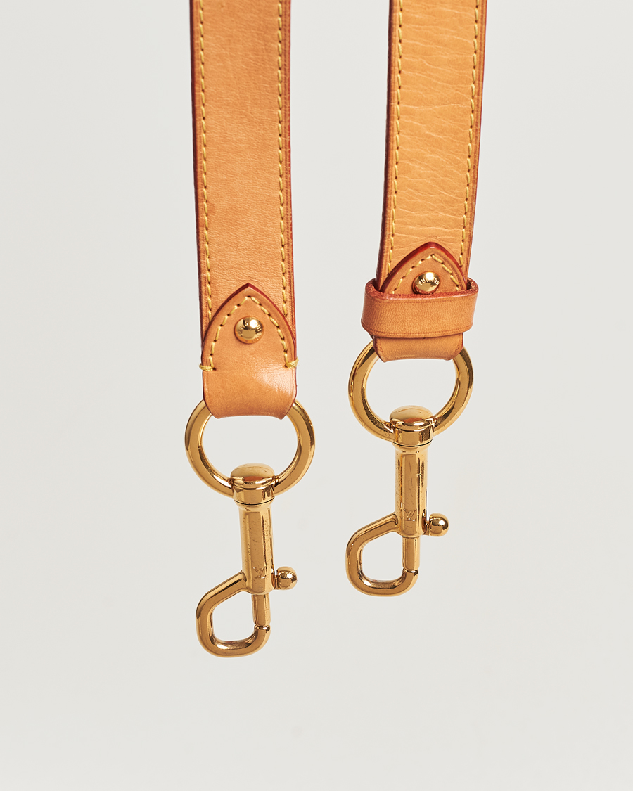 Homme | Louis Vuitton Pre-Owned Vachetta Shoulder Strap | Louis Vuitton Pre-Owned | Vachetta Shoulder Strap