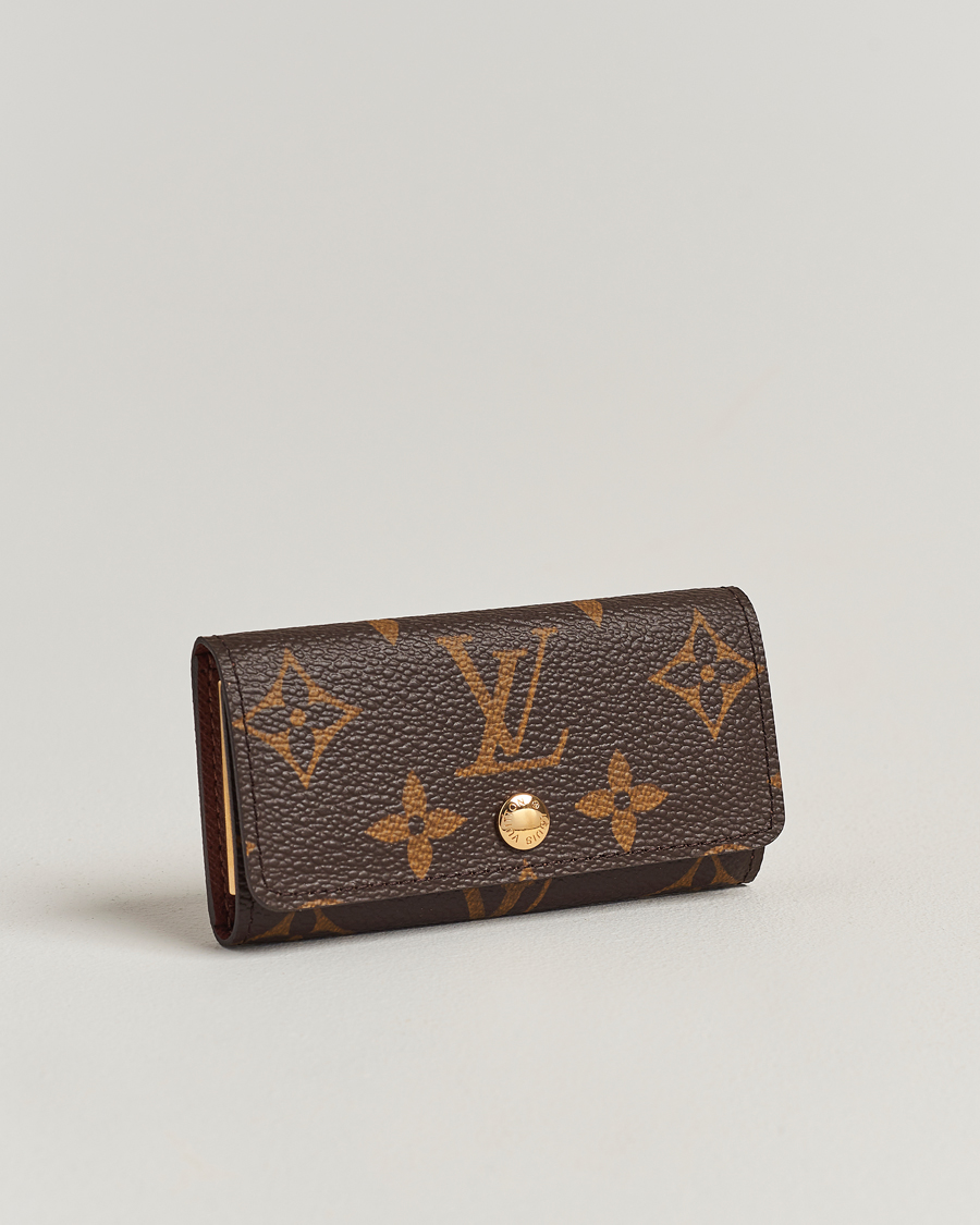 Homme | Louis Vuitton Pre-Owned 4 Key Holder Monogram | Louis Vuitton Pre-Owned | 4 Key Holder Monogram