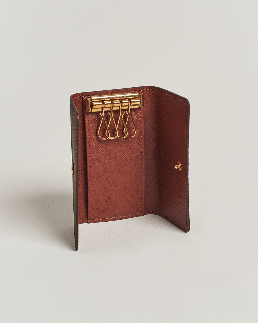 Homme | Louis Vuitton Pre-Owned 4 Key Holder Monogram | Louis Vuitton Pre-Owned | 4 Key Holder Monogram