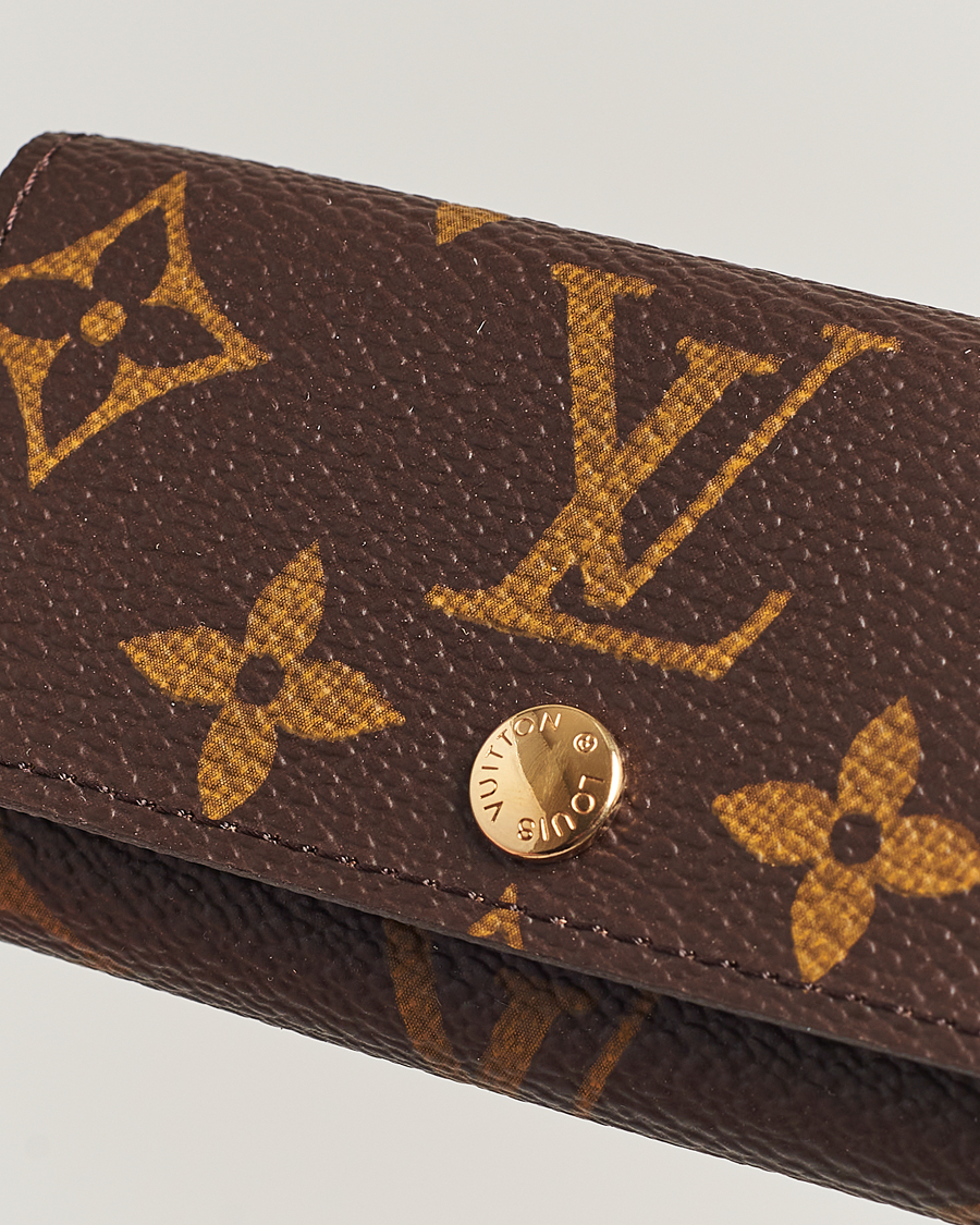 Homme | Louis Vuitton Pre-Owned 4 Key Holder Monogram | Louis Vuitton Pre-Owned | 4 Key Holder Monogram