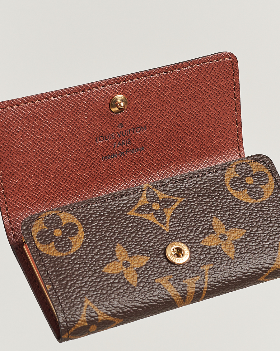 Homme | Louis Vuitton Pre-Owned 4 Key Holder Monogram | Louis Vuitton Pre-Owned | 4 Key Holder Monogram