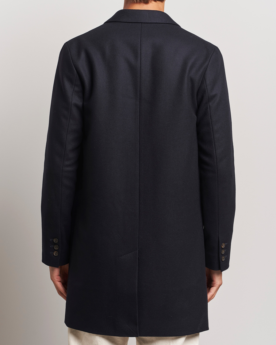 Homme | Manteaux Et Vestes | A.P.C. | Visconti Wool/Cashmere Coat Dark Blue