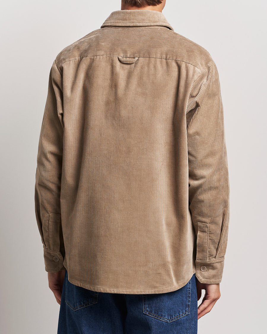 Homme | Chemises | A.P.C. | Bobby Corduroy Overshirt Beige