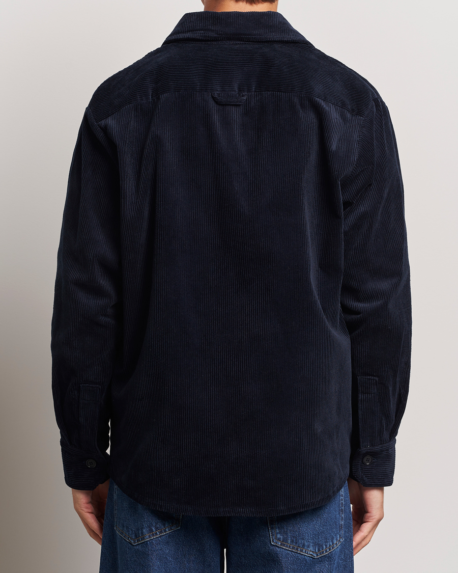 Homme | Chemises | A.P.C. | Bobby Corduroy Overshirt Dark Navy