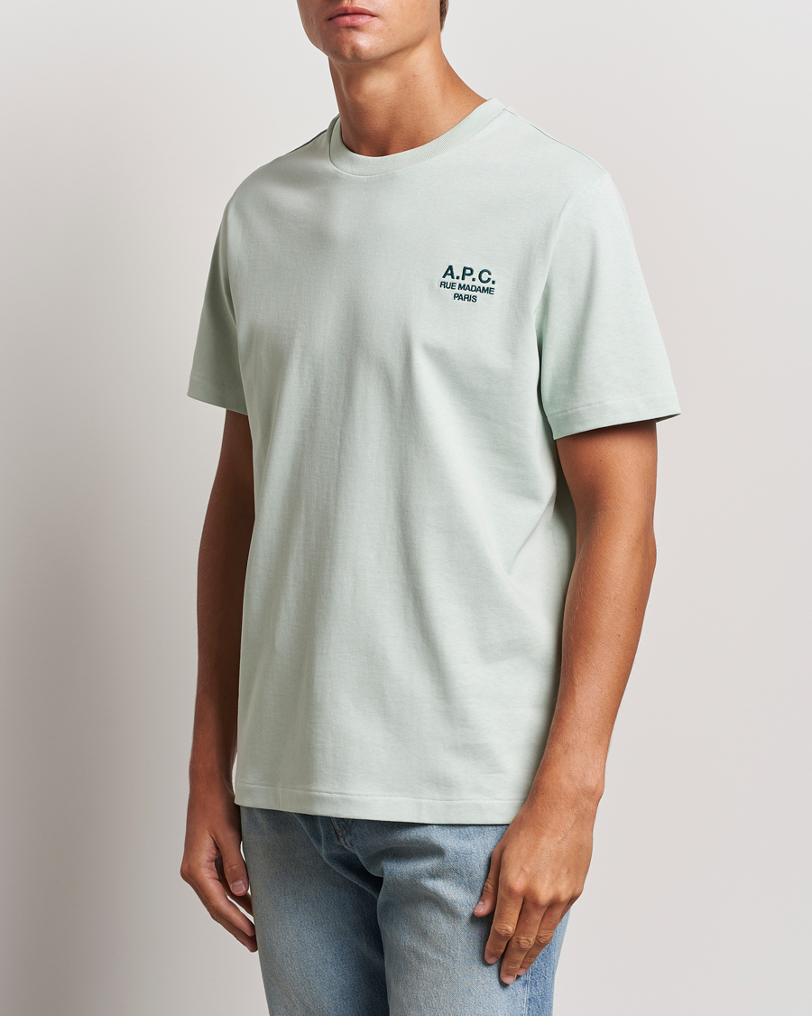 Homme | T-shirts | A.P.C. | Rue Madame T-Shirt Light Green