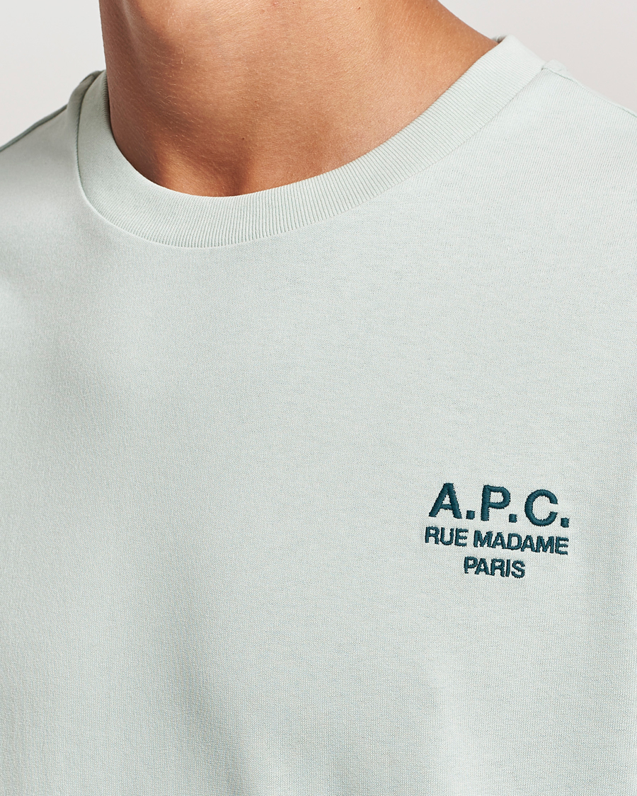 Homme | T-shirts | A.P.C. | Rue Madame T-Shirt Light Green