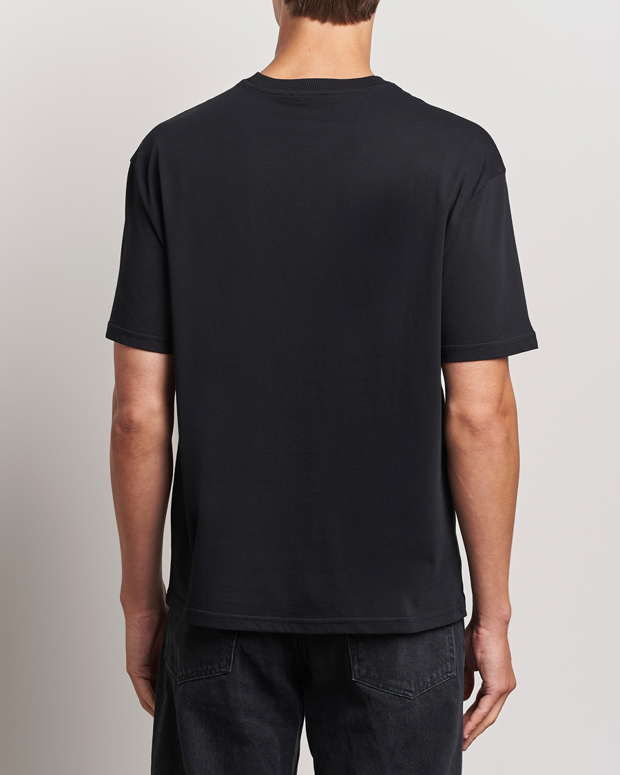 Homme | T-shirts | A.P.C. | Boxy Micro Center Logo T-Shirt Black