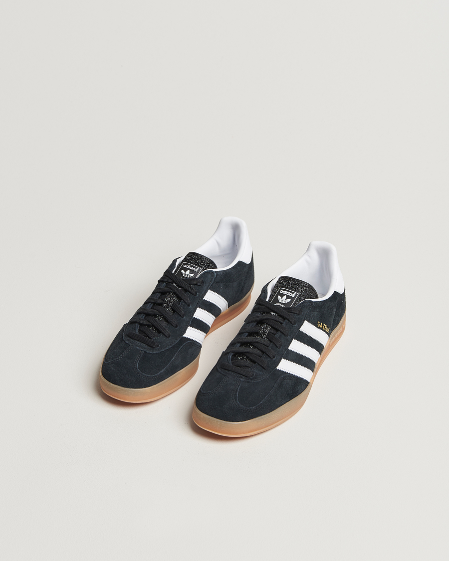 Homme | Baskets | adidas Originals | Gazelle Indoor Sneaker Black/White