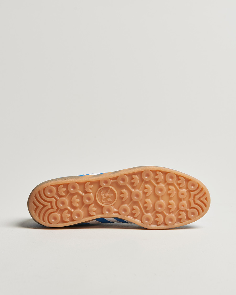 Homme | adidas Originals Gazelle Indoor Sneaker Blue/White | adidas Originals | Gazelle Indoor Sneaker Blue/White