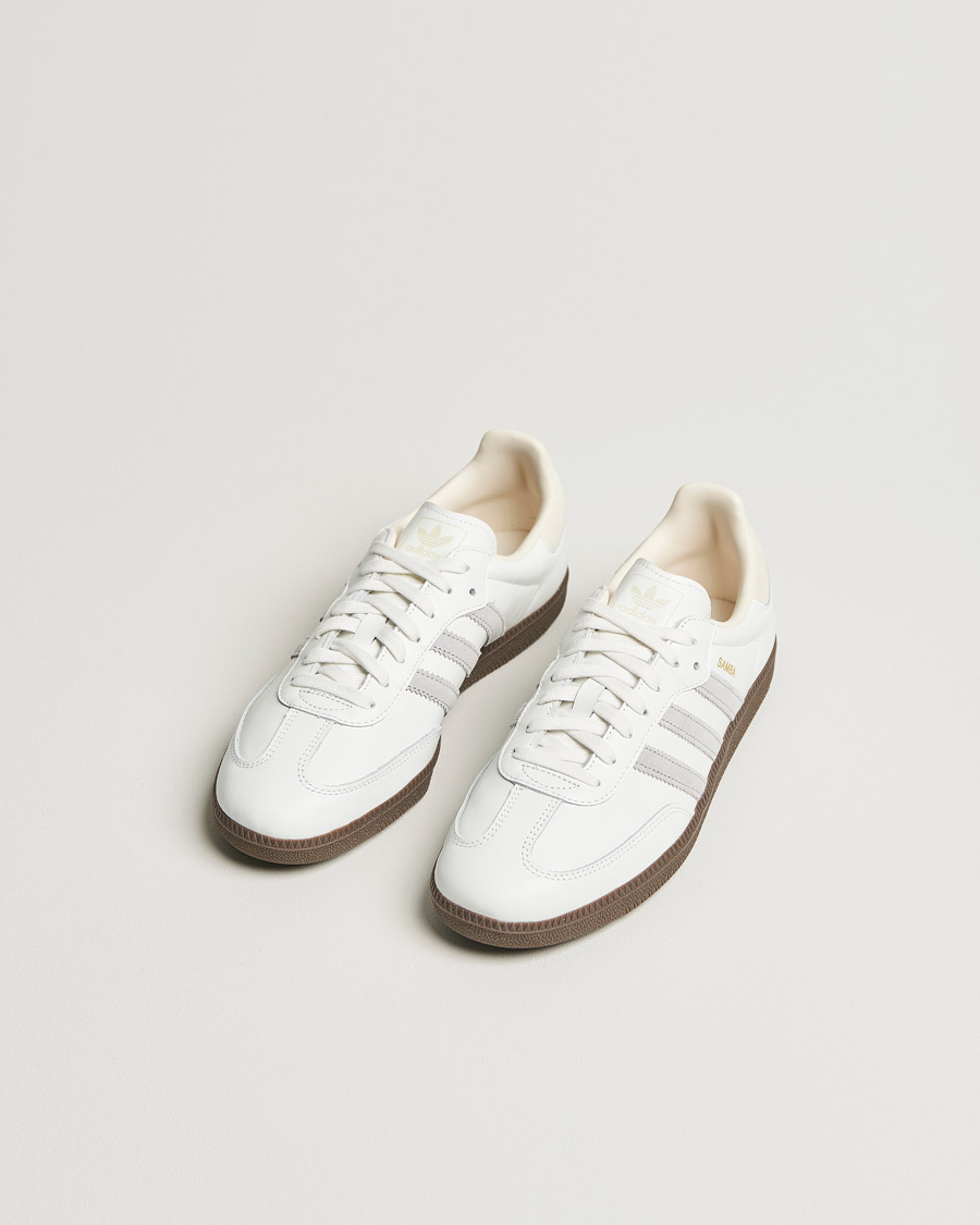 Homme | adidas Originals Samba Sneaker Off White/Grey | adidas Originals | Samba Sneaker Off White/Grey