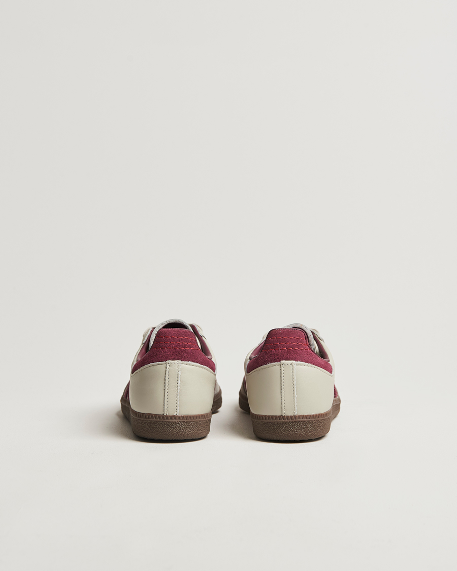 Homme | adidas Originals Samba Original Sneaker Beige/Wine | adidas Originals | Samba Original Sneaker Beige/Wine