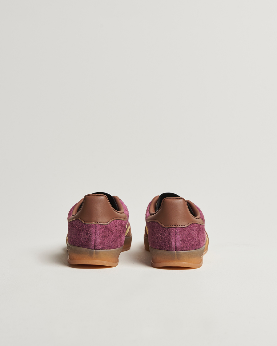 Homme | adidas Originals Gazelle Indoor Two Tone Sneaker Burgundy | adidas Originals | Gazelle Indoor Two Tone Sneaker Burgundy