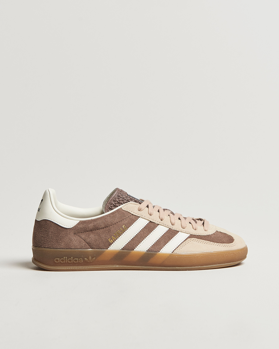 Homme | adidas Originals Gazelle Indoor Two Tone Sneaker Brown | adidas Originals | Gazelle Indoor Two Tone Sneaker Brown
