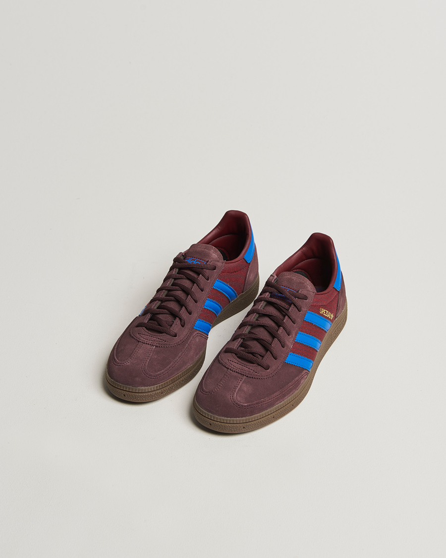 Homme | adidas Originals Handball Spezial Sneaker Burgundy/Blue | adidas Originals | Handball Spezial Sneaker Burgundy/Blue