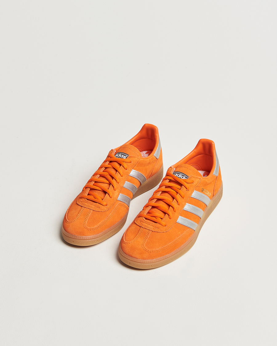 Homme | adidas Originals Handball Spezial Sneaker Orange/Alumina | adidas Originals | Handball Spezial Sneaker Orange/Alumina