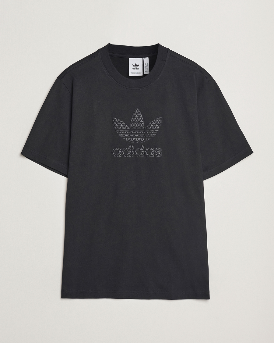 Homme | T-shirts | adidas Originals | Monogram T-Shirt Black