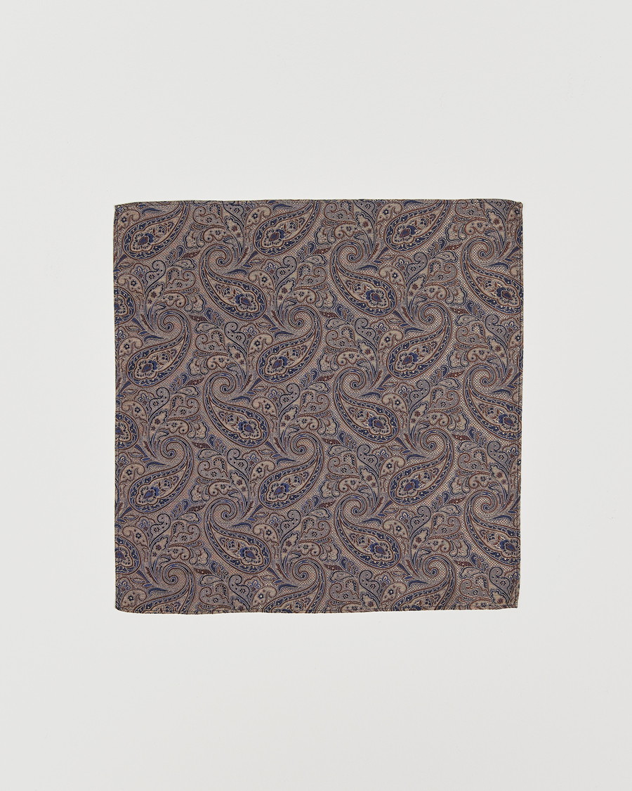 Homme | Amanda Christensen Box Set Silk 8 cm Tie And Pocket Square Brown | Amanda Christensen | Box Set Silk 8 cm Tie And Pocket Square Brown