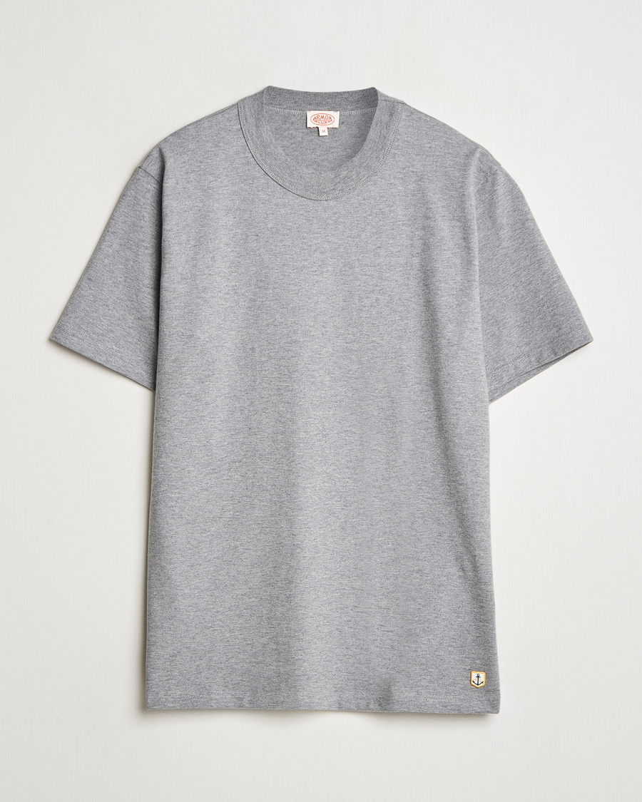 Homme | T-shirts | Armor-lux | Héritage Callac T-Shirt Misty Grey