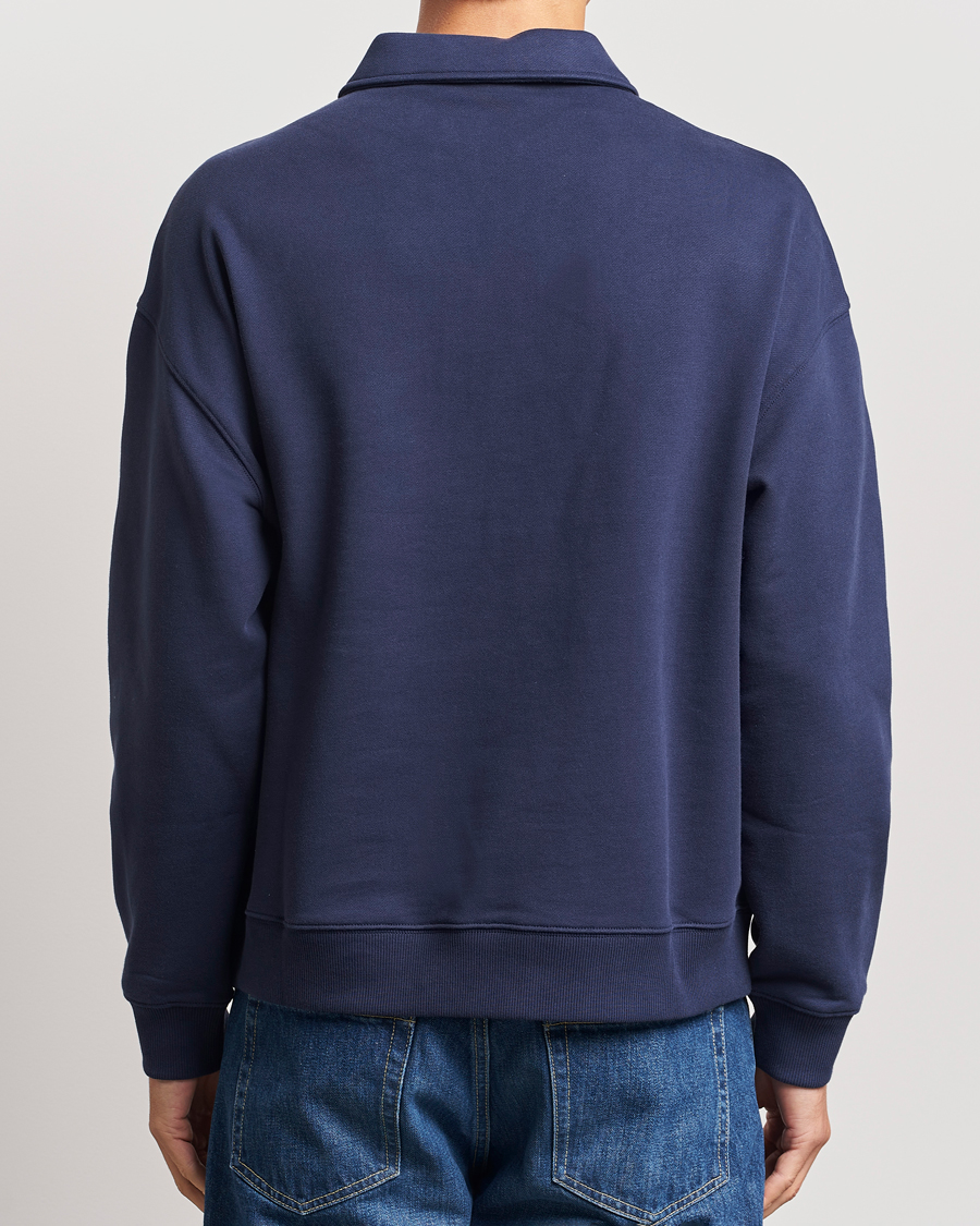 Homme | Pulls Et Tricots | Axel Arigato | Remi Half Zip Sweater Navy
