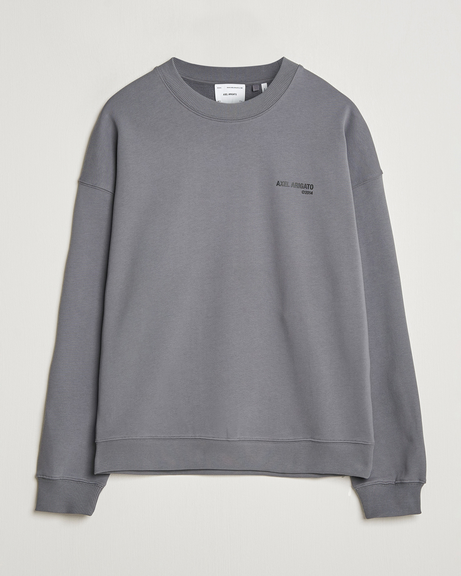 Homme | Pulls Et Tricots | Axel Arigato | Spade Sweatshirt Washed Steel