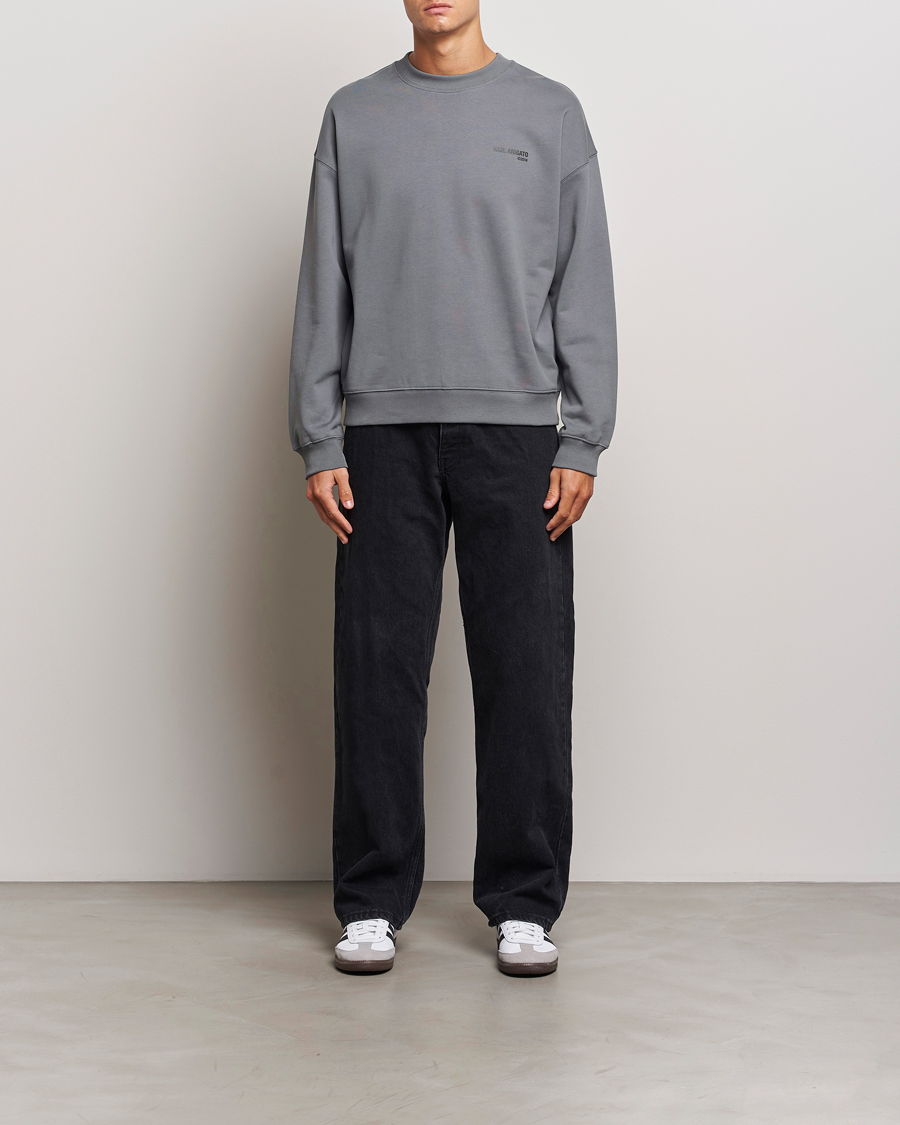Homme | Pulls Et Tricots | Axel Arigato | Spade Sweatshirt Washed Steel