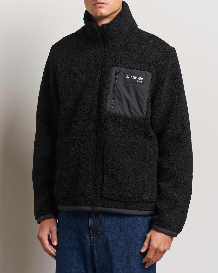 Homme | Pulls Et Tricots | Axel Arigato | Billie Fleece Jacket Black