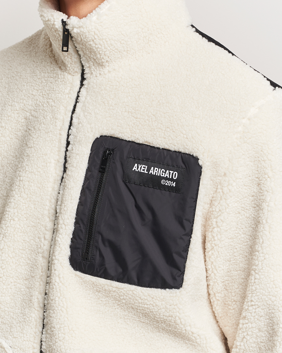 Homme | Pulls Et Tricots | Axel Arigato | Billie Fleece Jacket Ecru